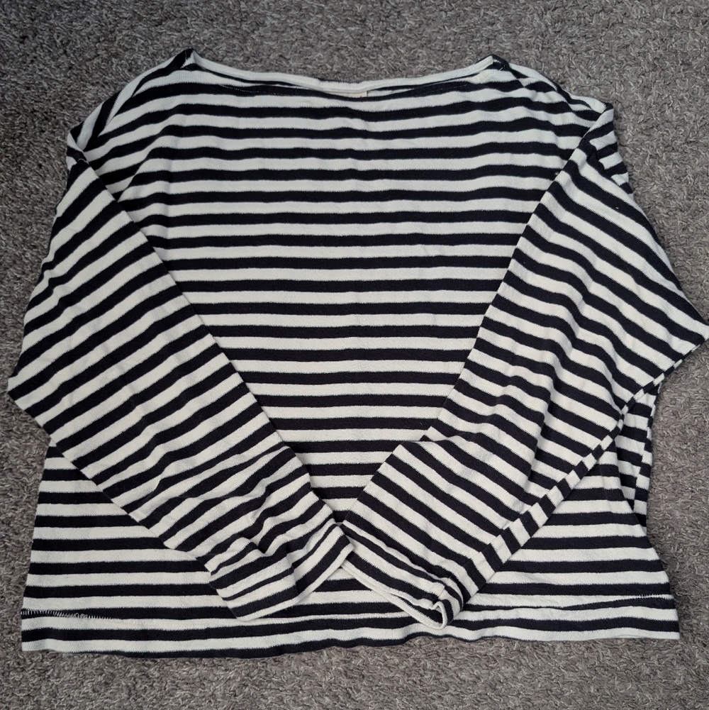 Universal Thread Striped Knit Top